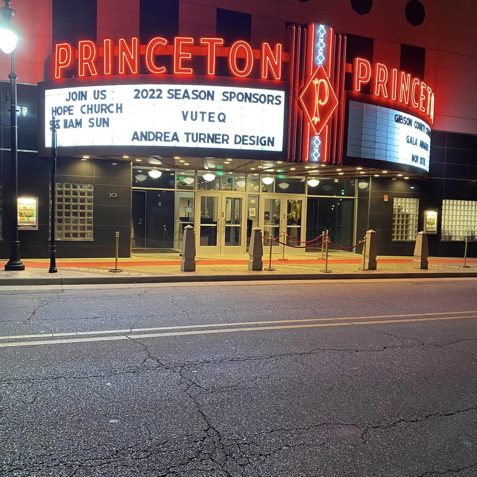 exterior of Princeton Theatre